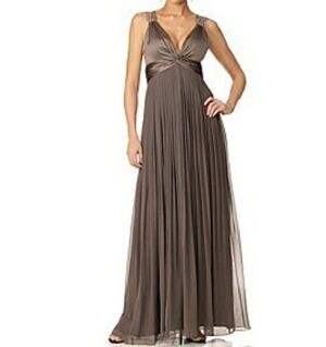 BCBG MaxAzria Grecian Gown Sz 8 Prom Formal Wedding Cosplay Goddess Bridesmaid